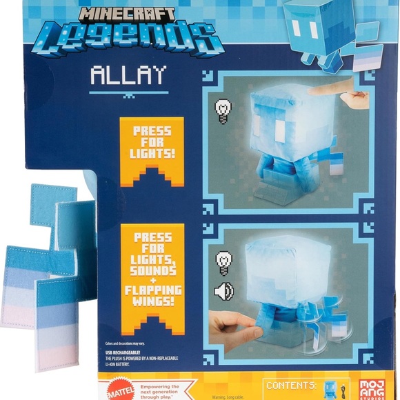 Minecraft Legends Allay plush - Picture 4 of 5